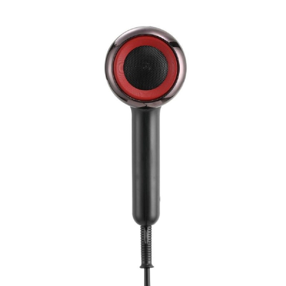 Trade Shop - Asciugacapelli Phon Professionale A Ioni Negativi 2 Velocita' Salone 2000w V-418 -