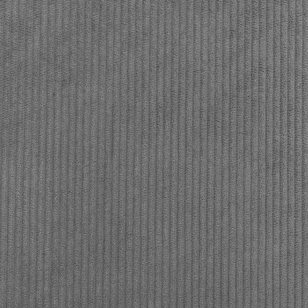 Testiera Grigio chiaro 144 cm Tessuto in Cords 3337724