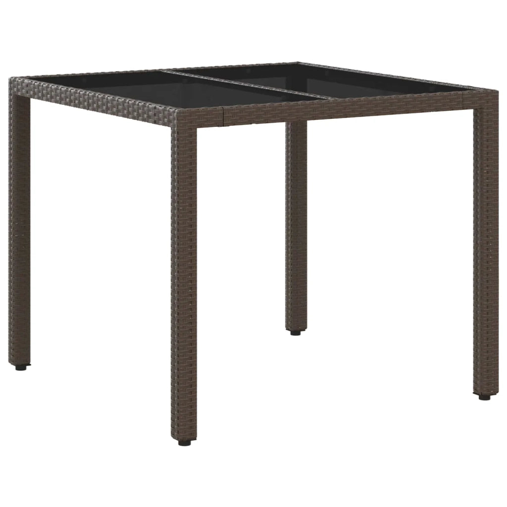 Set da pranzo per esterni 3 pz polyrattan 3422312