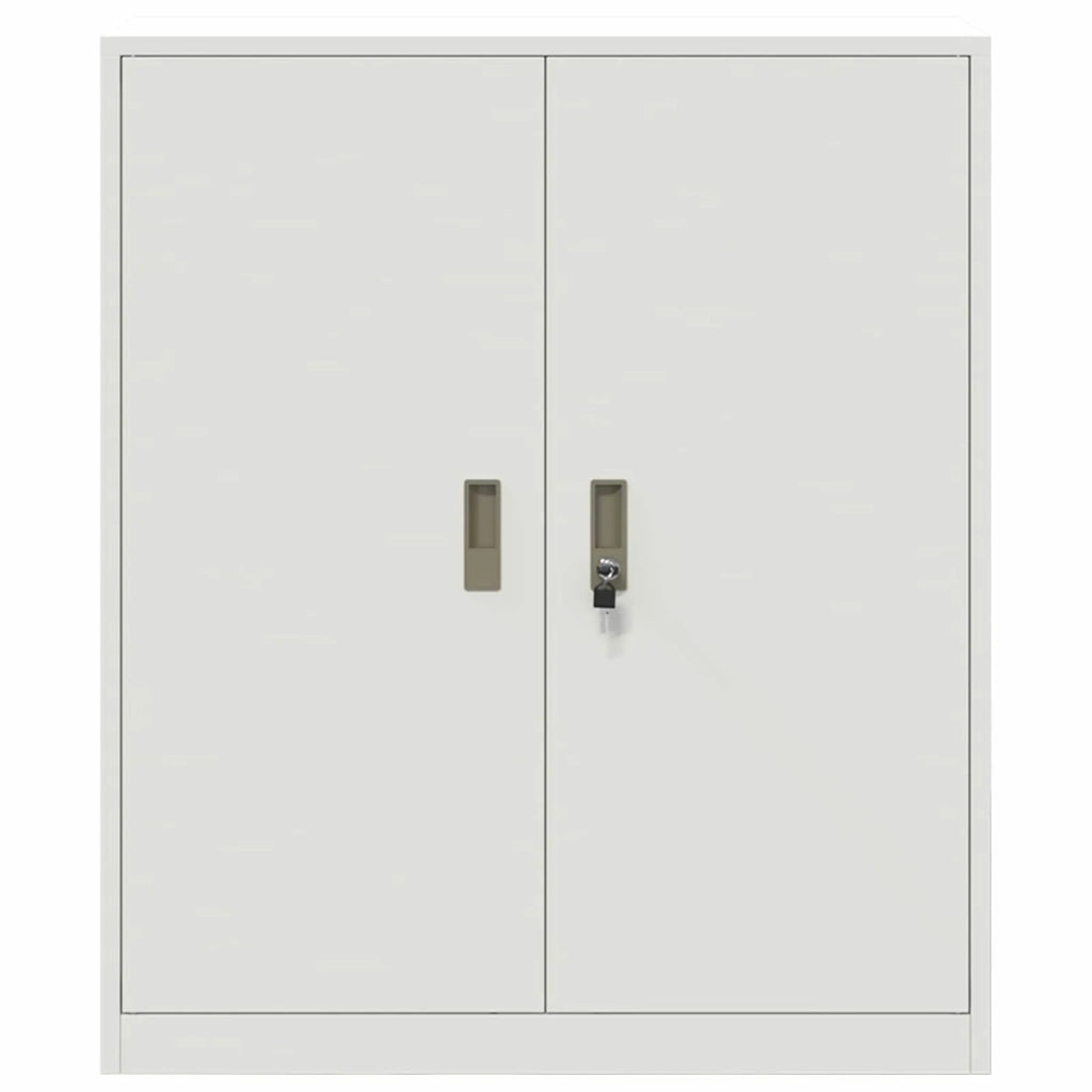Armadio Bianco 90 x 40 x 105 cm Acciaio 891651