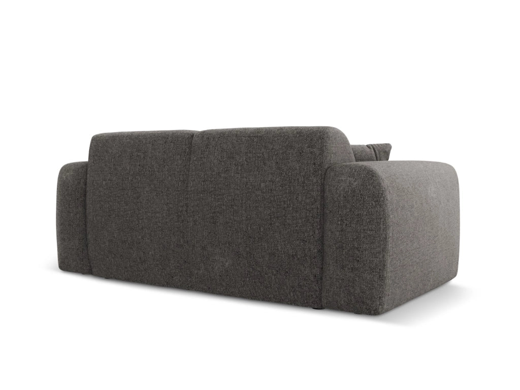 Cosmopolitan Design - Divano "Nolio" 2 posti in ciniglia grigio 