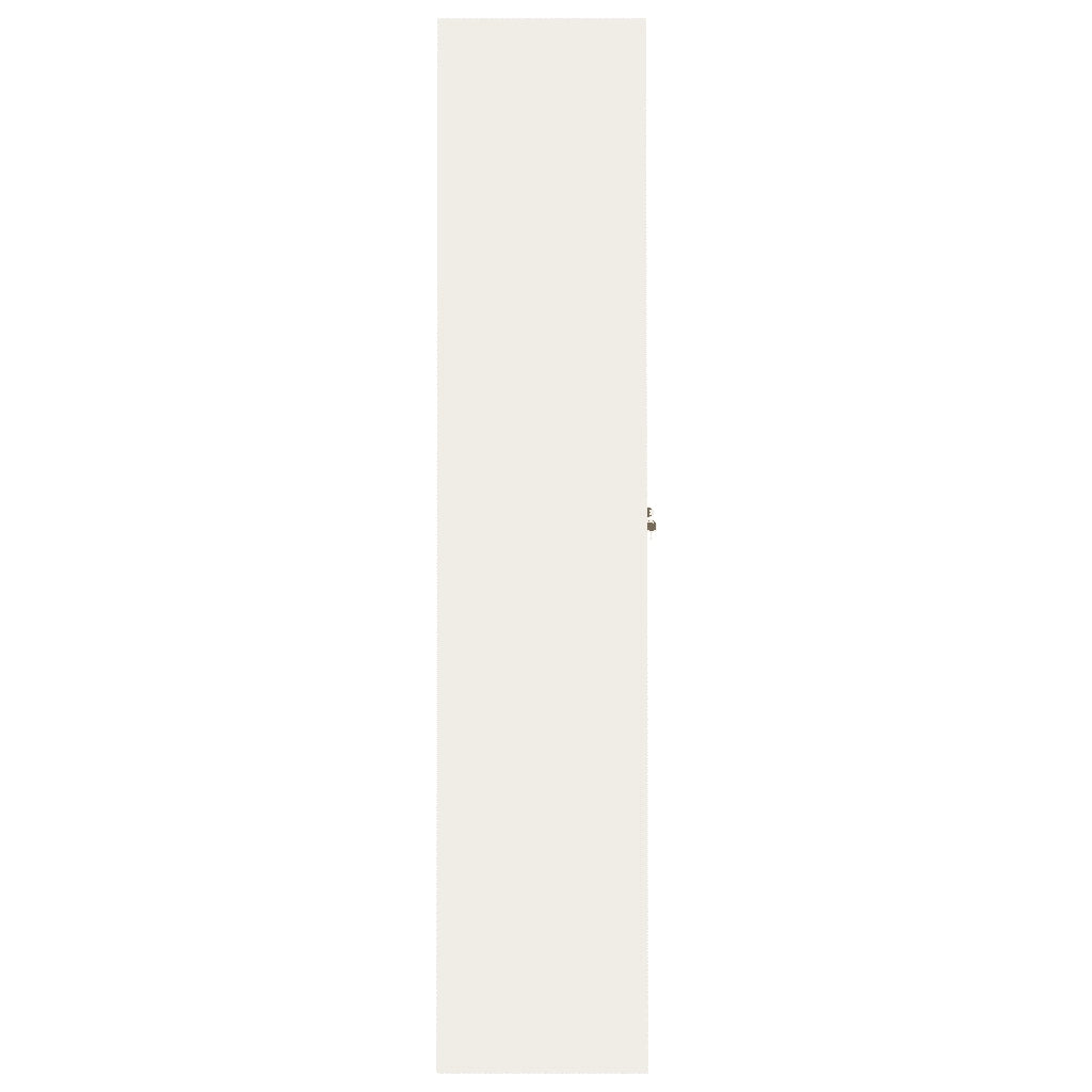 Armadio Classificatore Bianco 105x40x180 cm in Acciaio
