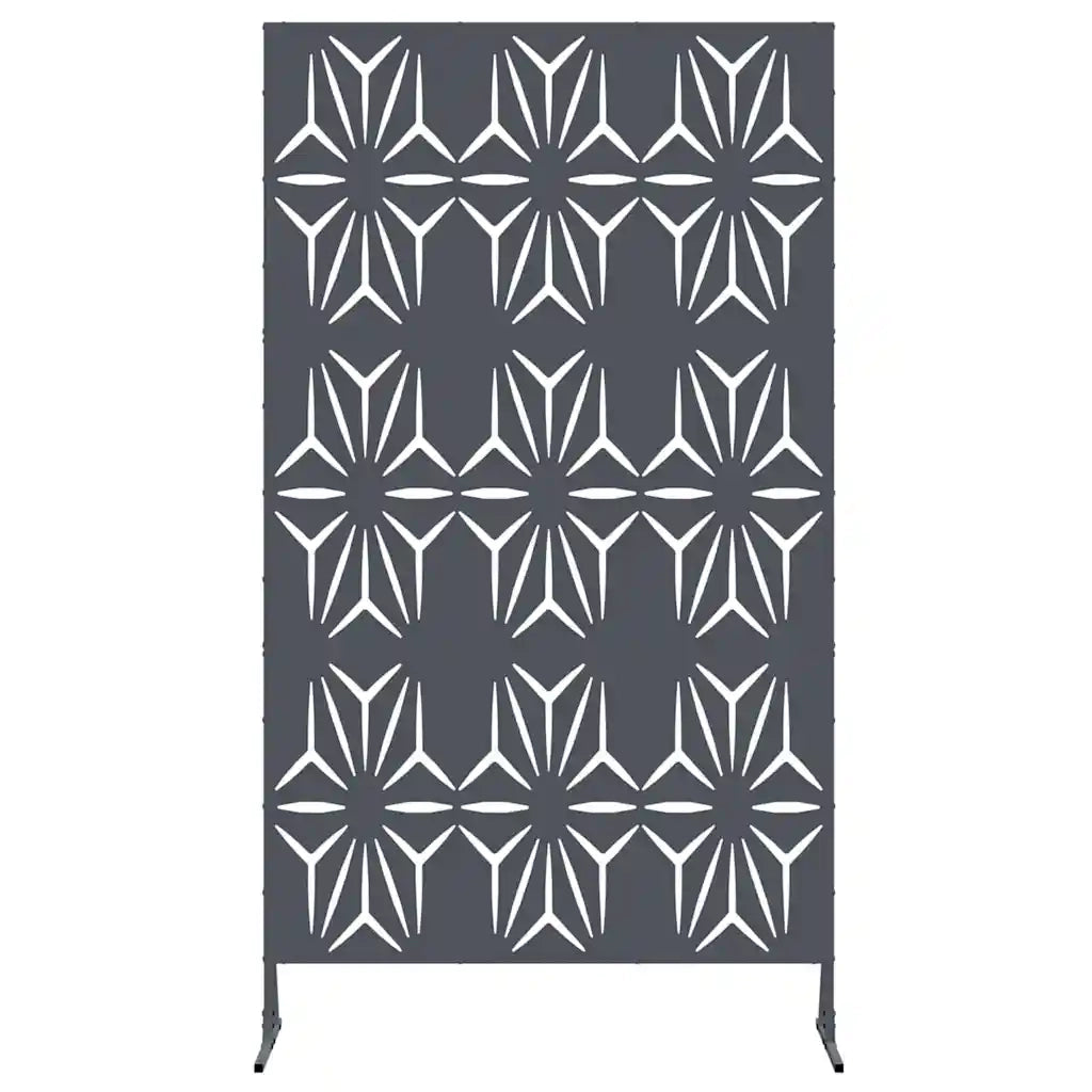 Schermo per Privacy 100 x 50 x 180 cm Acciaio Antracite 868586