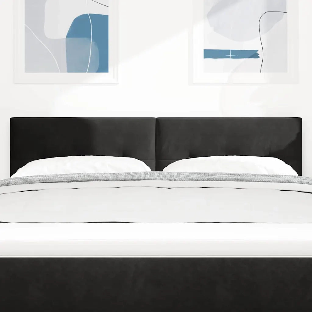 Testiera | Testata Nero 160 cm Velluto