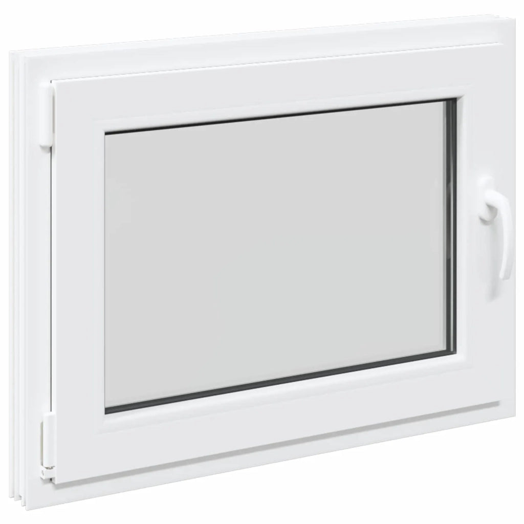 Finestra per Soffitta RISOR Bianco 80 x 60 cm PVC e Vetro 42047199