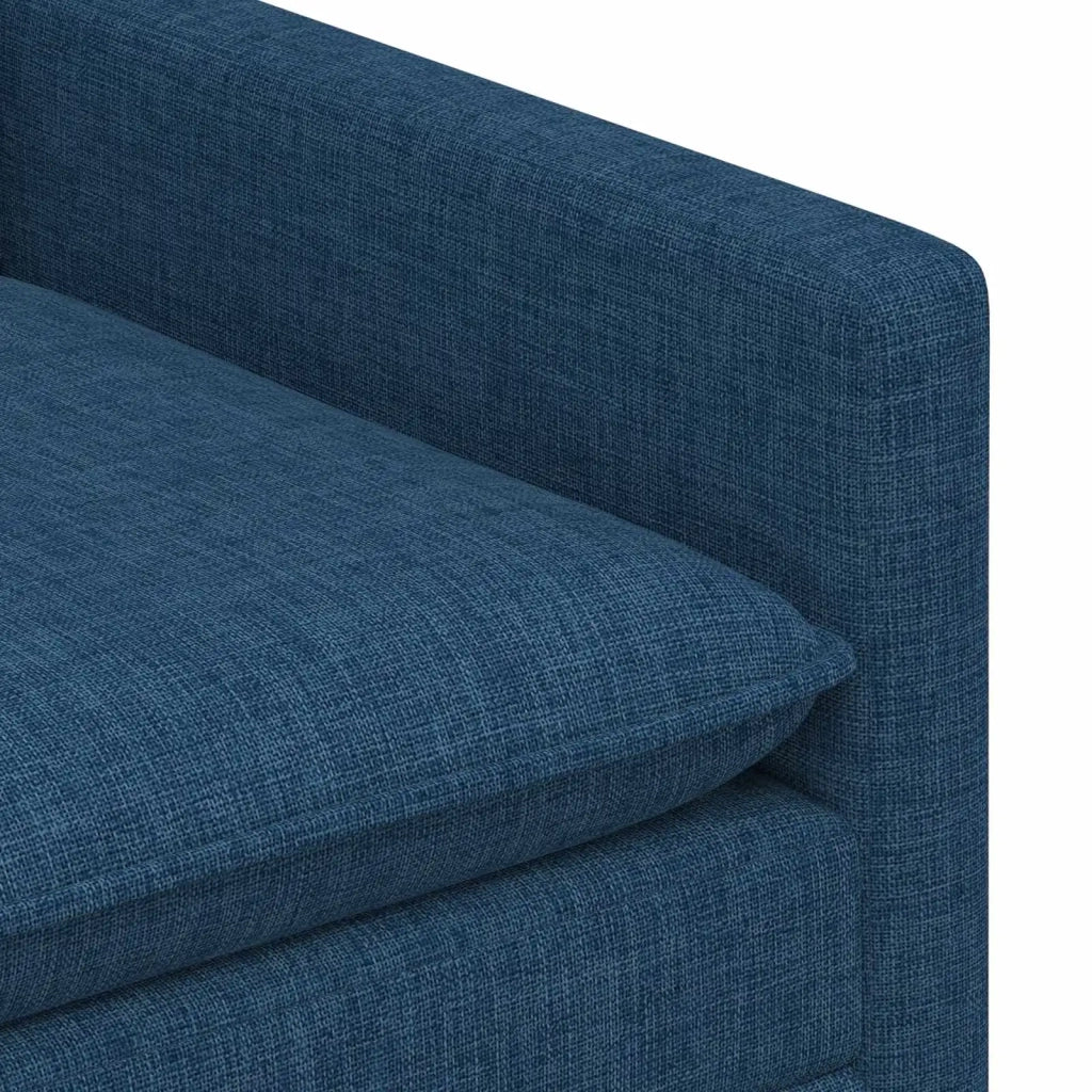 Divano Blu Tessuto 42028796