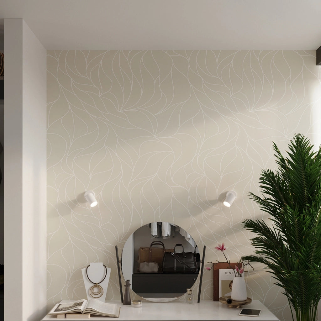Lampada da soffitto in acciaio bianco a 3 luci LEMMI Bittersweet Shimmer
