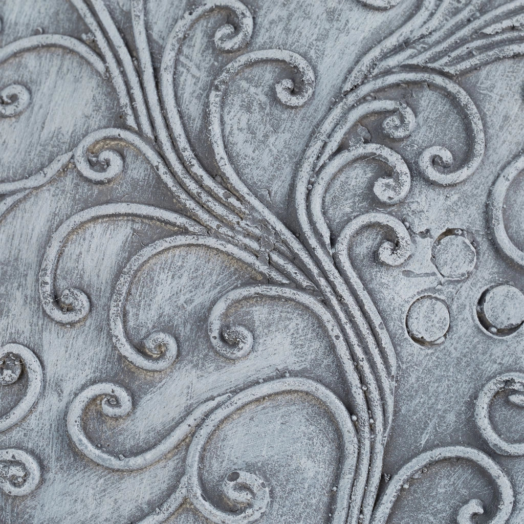 Statua di Budda seduto decorativa spirituale 60 x 35 x 35 cm atmosfera zen in ceramica grigia 13_0006089