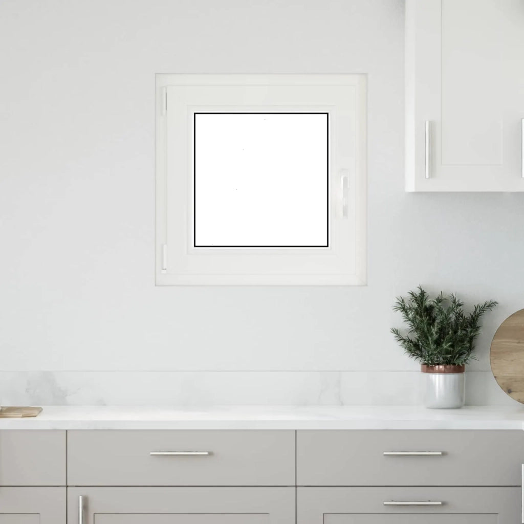 Finestra per Soffitta RISOR Bianco 50 x 50 cm PVC e Vetro 42047185