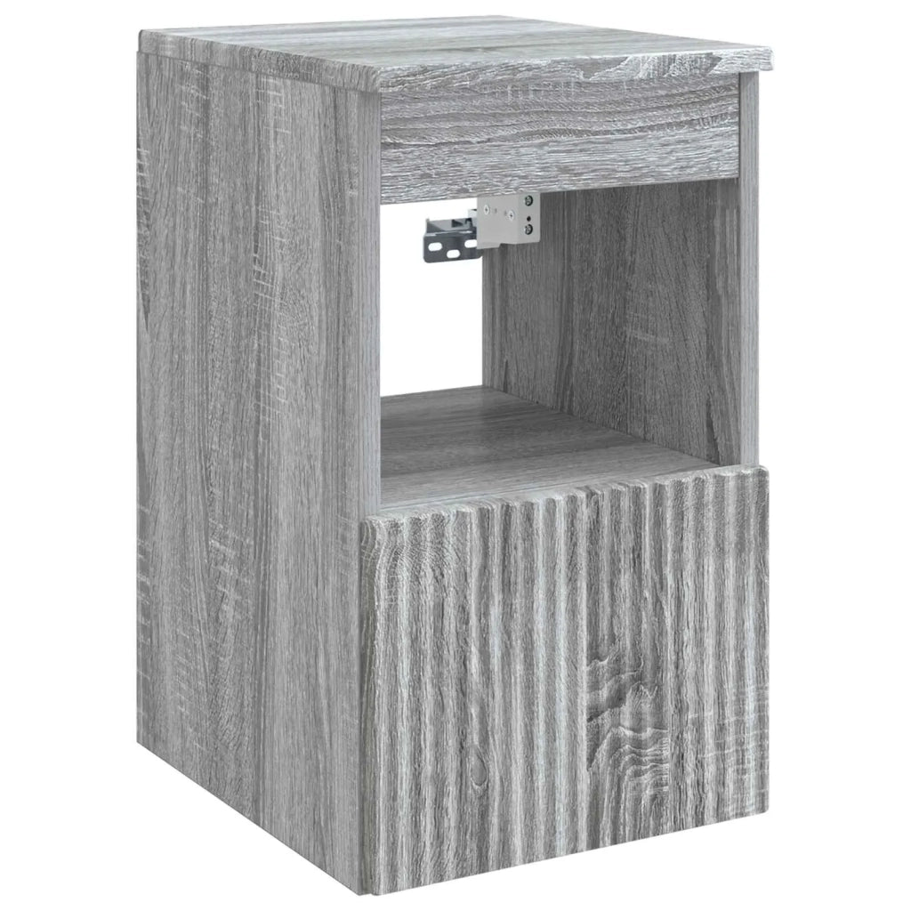 Mobile da Bagno | Armadio da bagno Sonoma grigio 30 x 44,5 x 50 cm