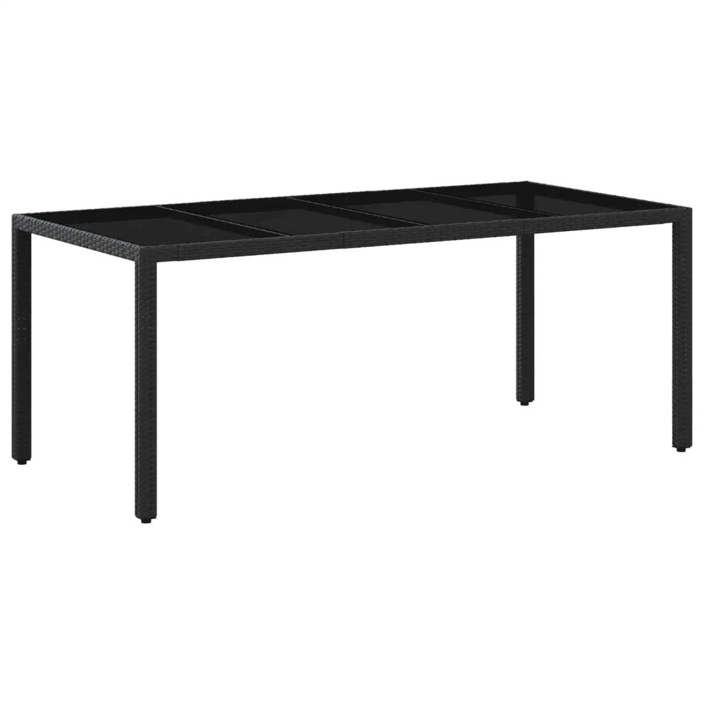 Set da pranzo per esterni 9 pz polyrattan 3422309