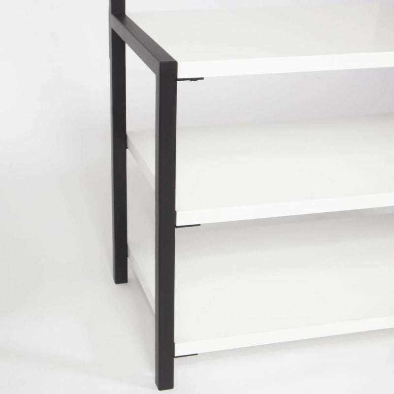 Scaffale ingresso Nomad colore bianco