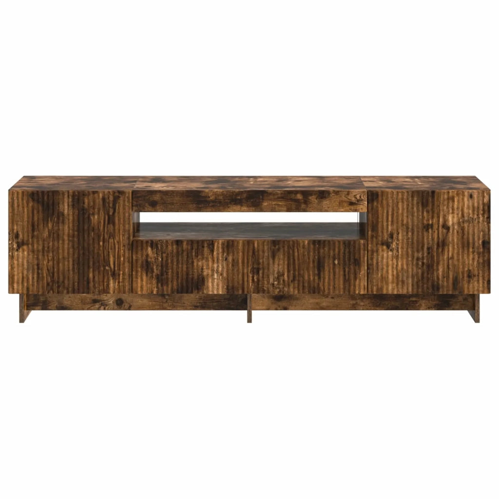 Mobile TV LED EDE 153 x 35 x 43 cm Rovere Fumo 896030
