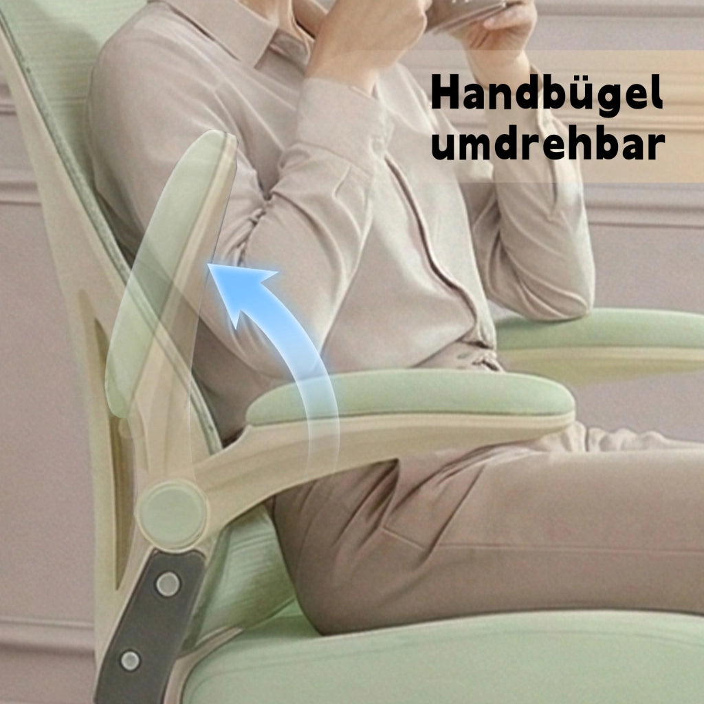 Sedia da ufficio ergonomica reclinabile ¨C Minimal ¨C verde
