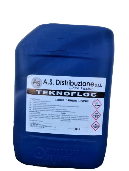 Flocculante Liquido 25 Kg Chiarificante Schiarente Per Acqua Piscina Rapido