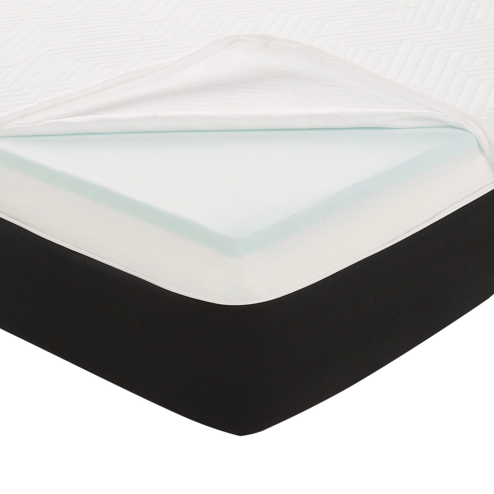 Materasso rigido in schiuma gel con rivestimento in poliestere sfoderabile con cerniera 180 x 200 cm soggiorno salotto moderno