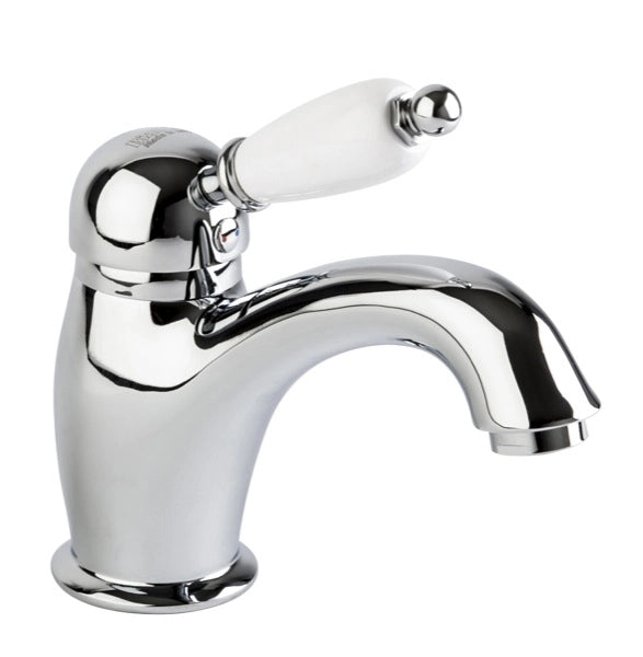 Miscelatore bagno monocomando lavabo, cromo Bianchi Retrò