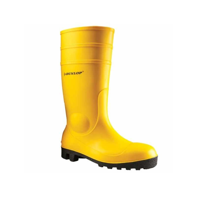 Stivali Sicurezza Pvc Ginocchio 46 Giallo Dunlop
