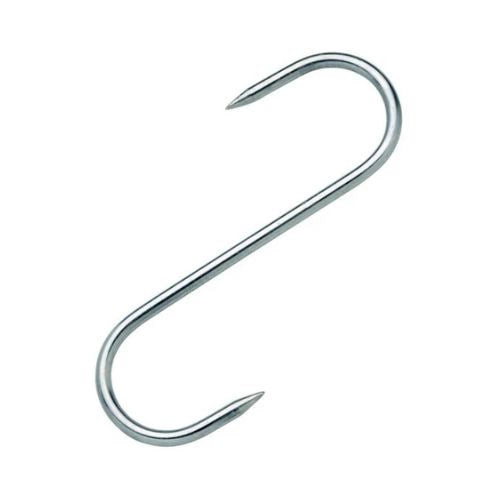 GANCIO FISSO 180x8 mm - 2 punte - 10 pezzi