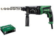 Tassellatore HiKOKI DH26PC2 830 W SDS-Plus 2,9 J Reversibile con Frizione di Sicurezza