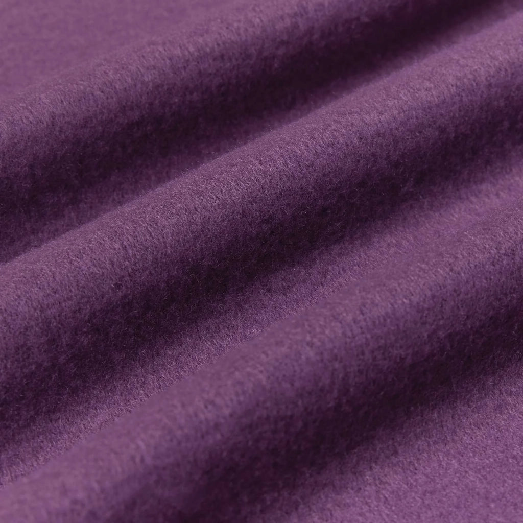Coperte da Pile 24 pcs Viola 170 x 130 cm Panno 42017117