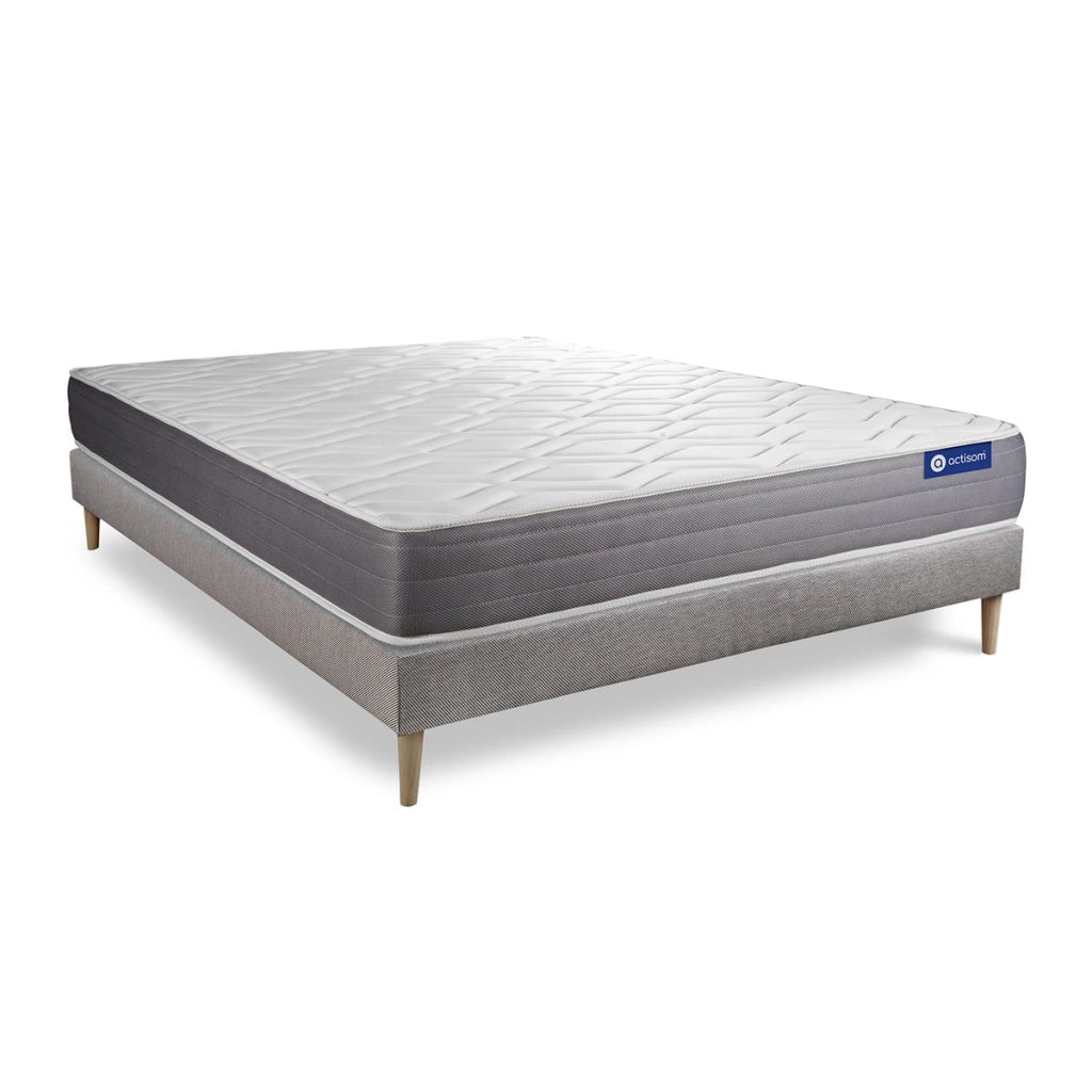 Kit rete e materasso Actiflex dream 120x195cm - Spessore : 22cm - Molle insacchettate e memory foam - Moderatamente rigido