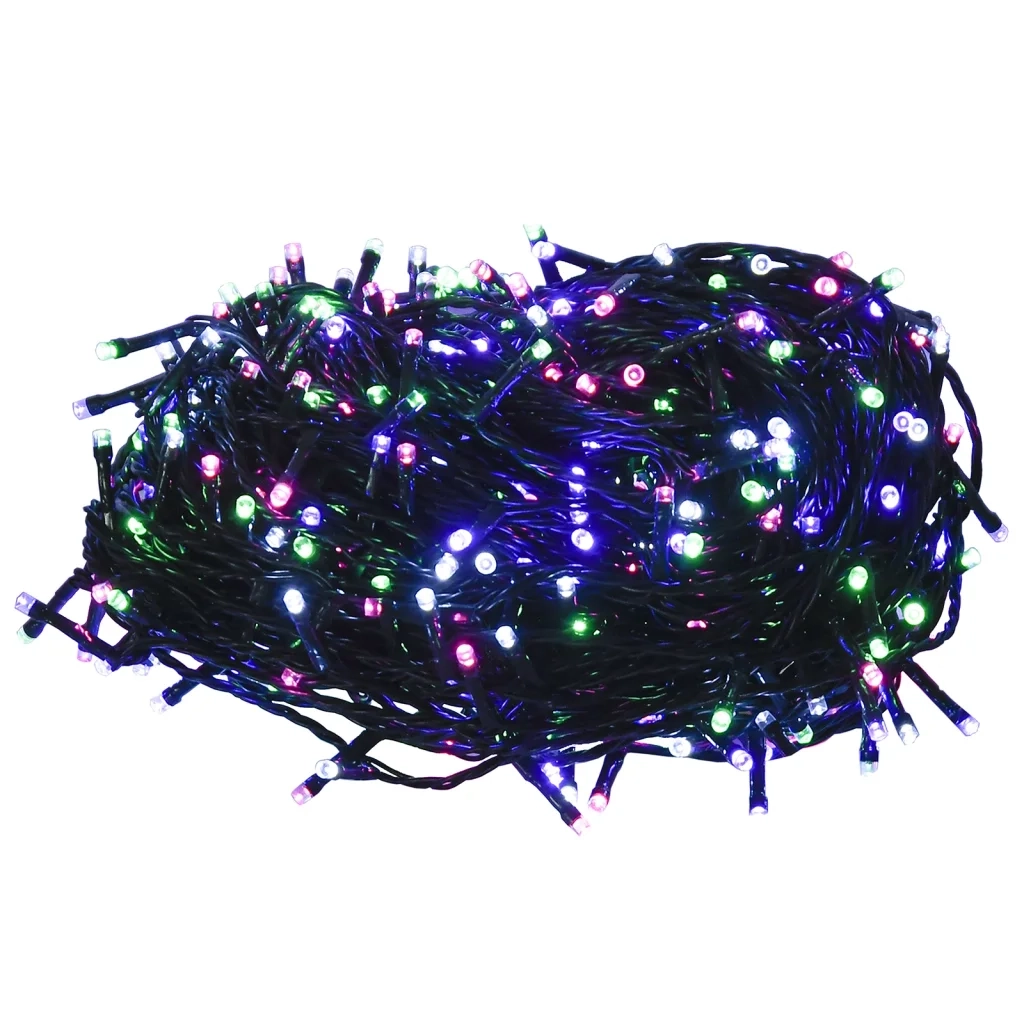Stringa LED con 150 Luci LED Pastello Multicolore 15 m in PVC 343202