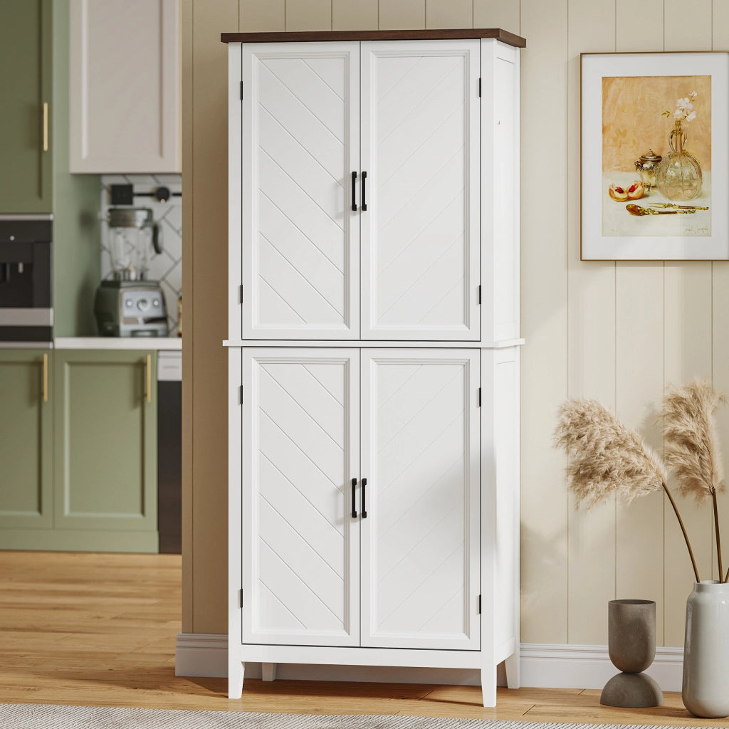Buffet da cucina ¨C Minimal ¨C bianco 76x40x178,5cm