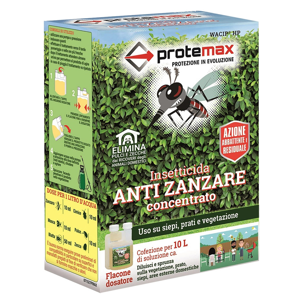 Antizanzare Liquido Concentrato Protemax 100 ml