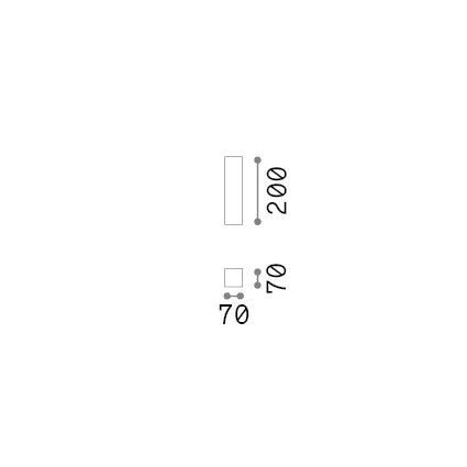 Lampada Da Soffitto Look 1 Luce GU10 Gesso Dimmerabile 28W Ideal Lux