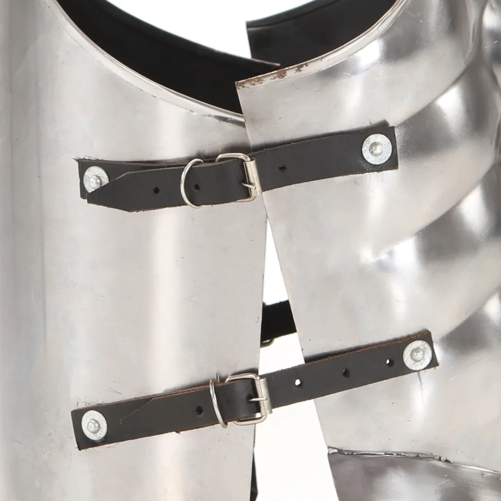 Corazza per Armatura Soldato Romano LARP in Acciaio Argento CFW1501812