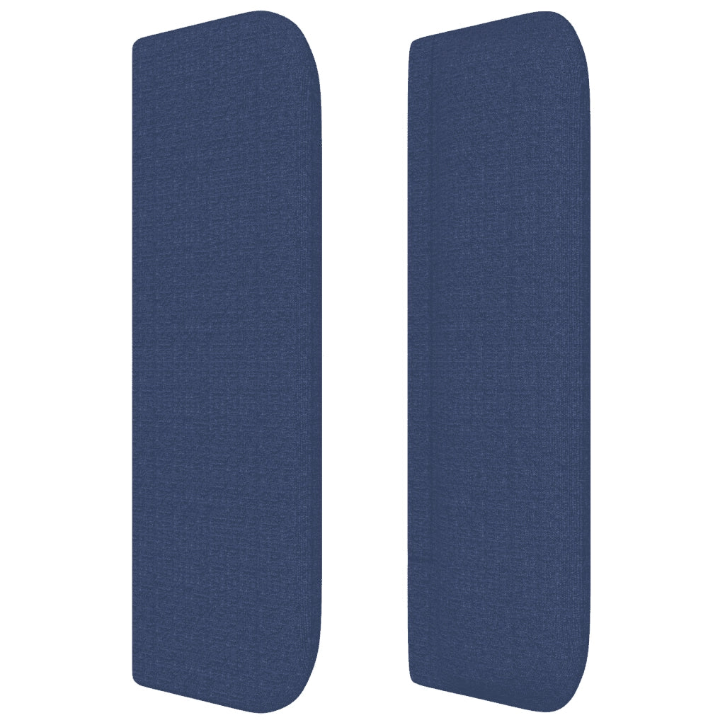 Giroletto a Molle con Materasso Blu 90x190 cm in Tessuto 3130239