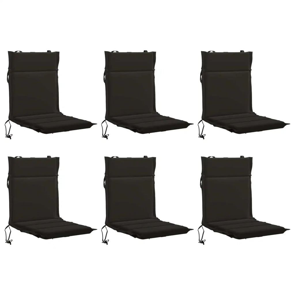 Cuscino per sedia a schienale basso GEMERT 6 pz 100% Poliestere 946488