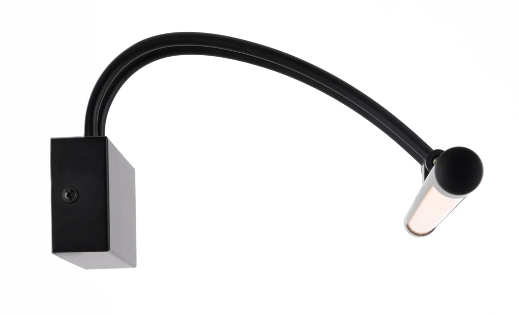Lampada da parete per quadri Mirror in Metallo Finelli Nero