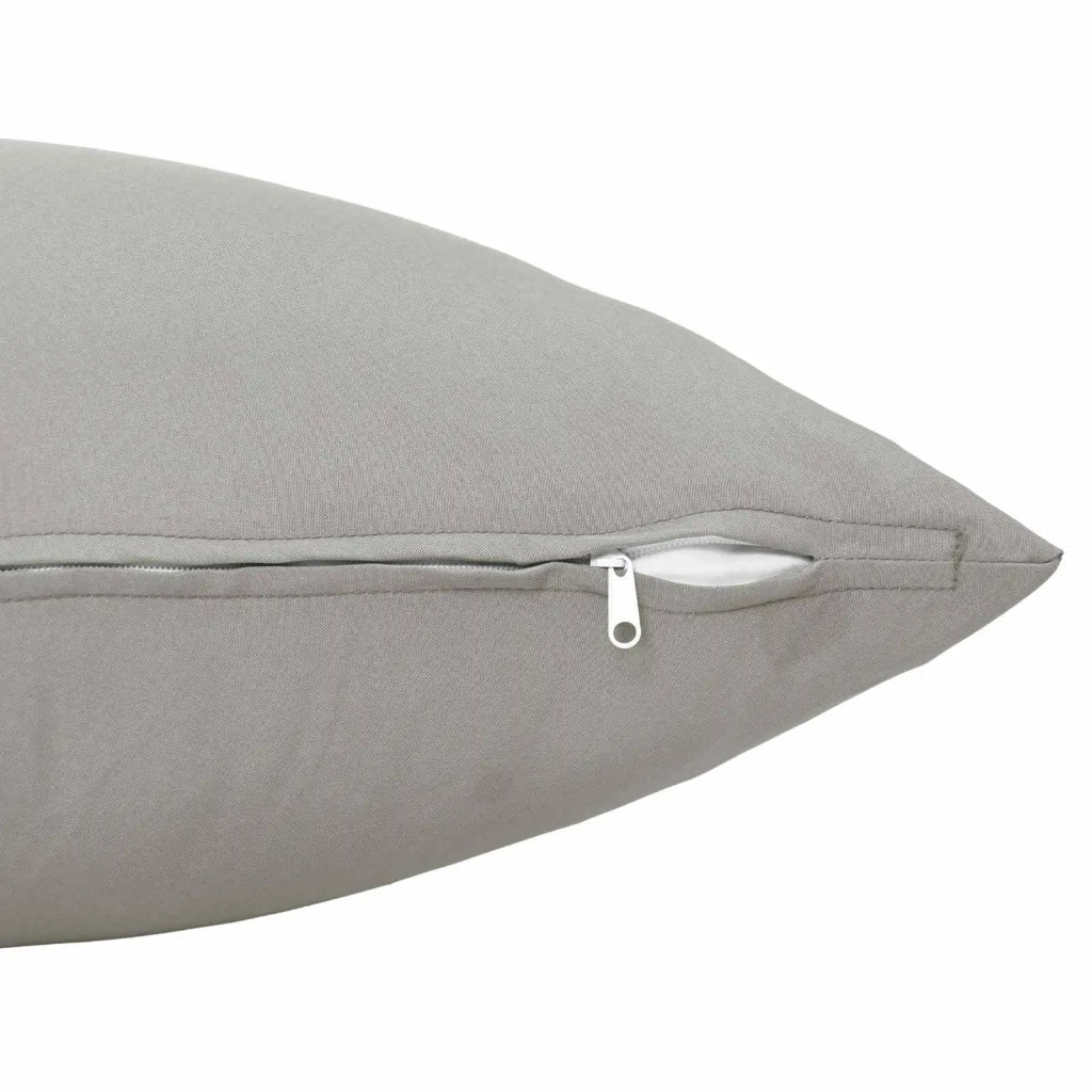 Cuscino con cuscino HEERLEN 2 pz Grigio Poliestere 926653