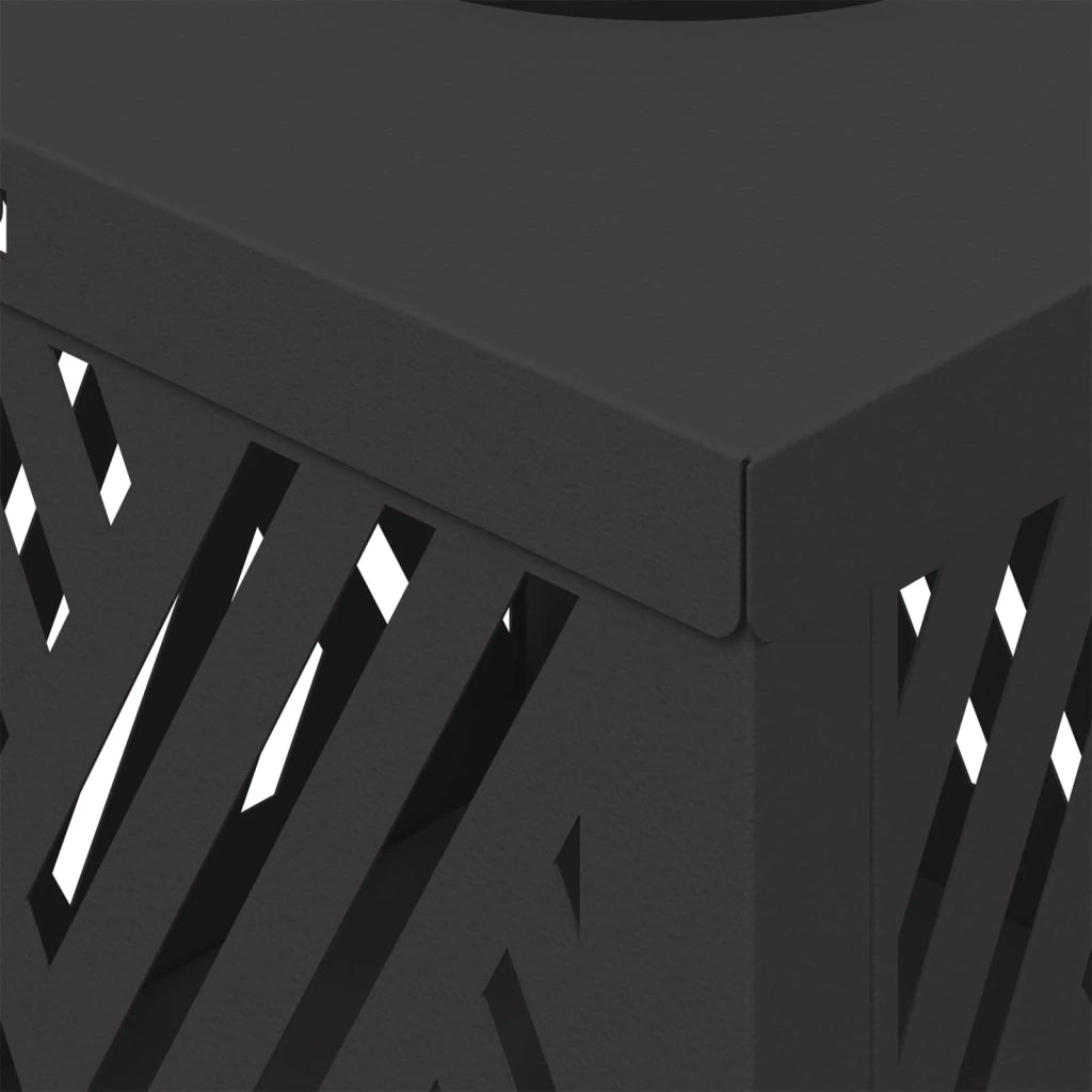 Faro LED solare per sentieri 2 pz Nero CFW2750524