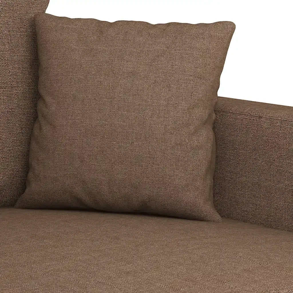Fauteuil Marron 60 cm Tissu