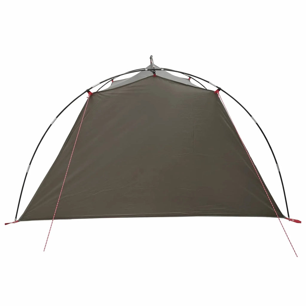 Tenda a tunnel 4 persona Marrone e Grigio 42019360