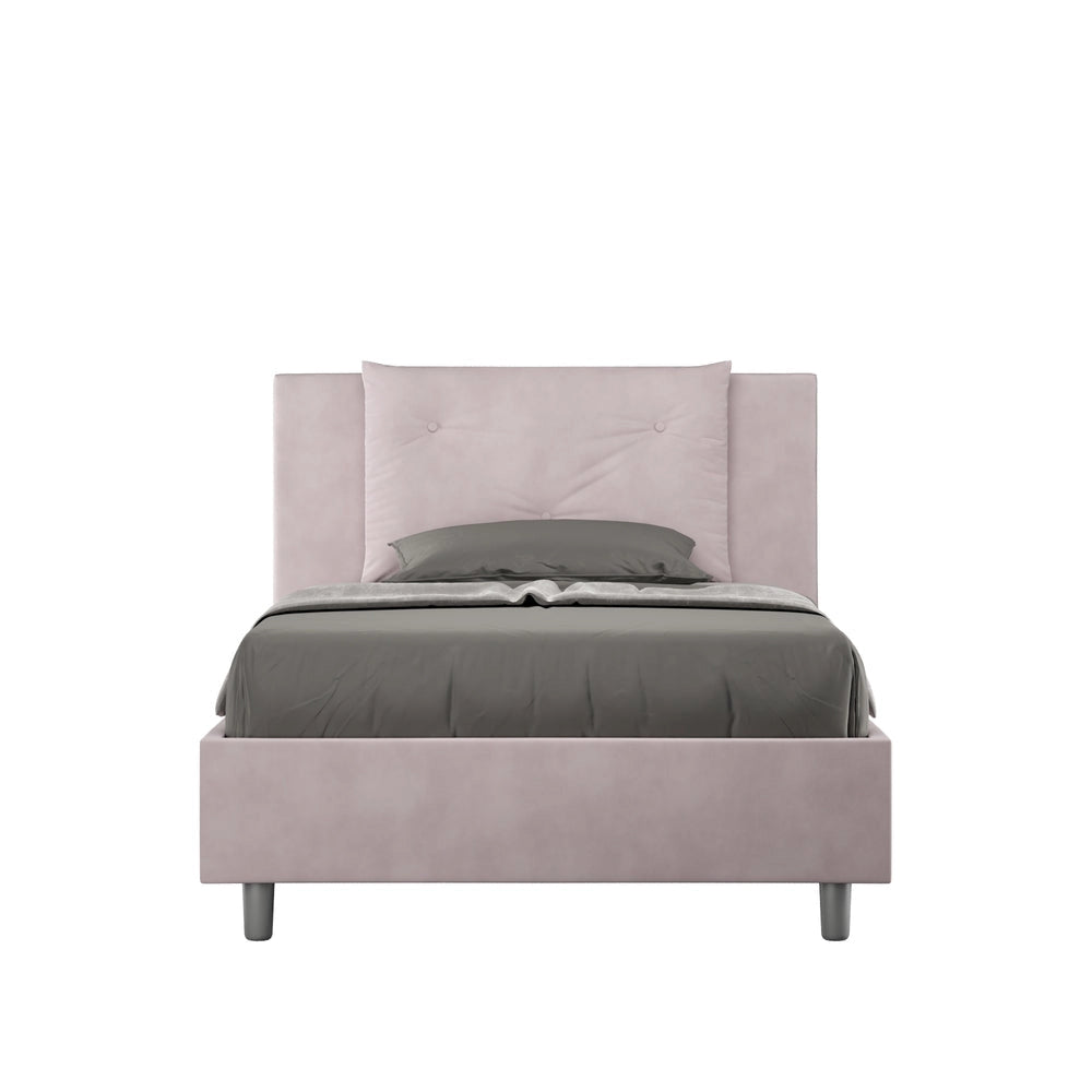 Letto 1 Piazza e Mezzo 130x190 cm con Rete Appia Glicine