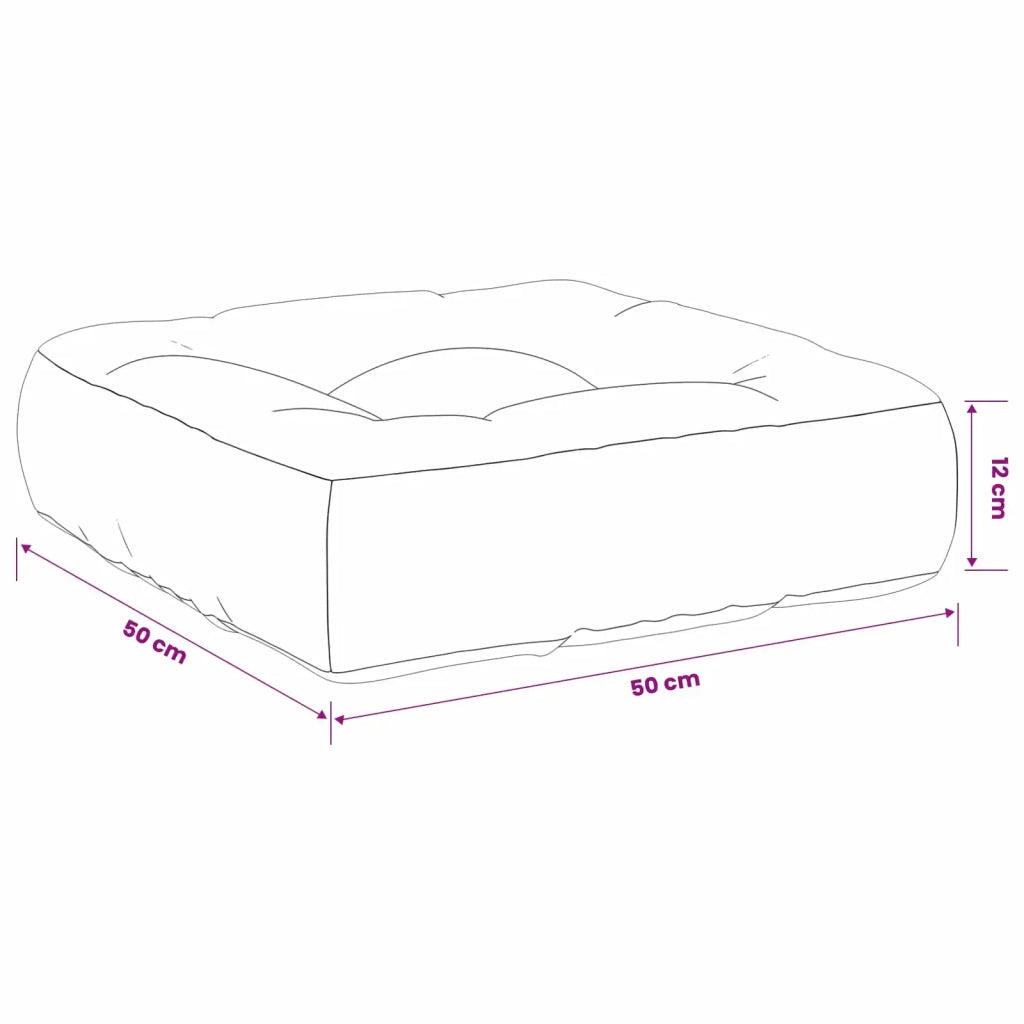 Cuscini per Sedia in 4 Pezzi VIANEN 4 pz 100% Poliestere 953471