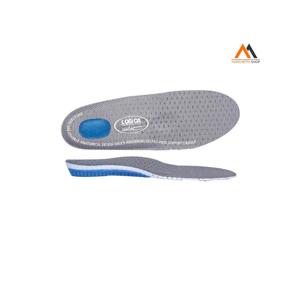 PLANTARE ANATOMICO IN GEL GRIGIO/BLU TAGLIA: M, COLORE: GRIGIO/BLU