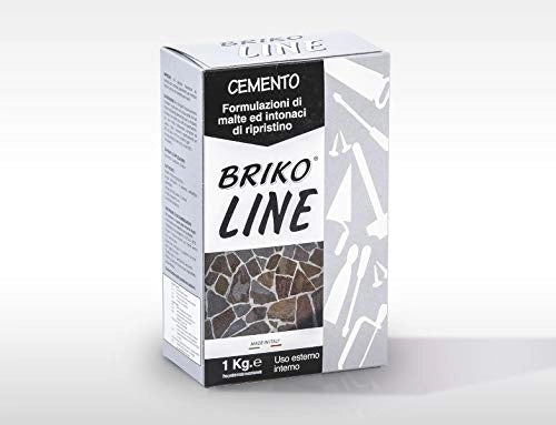 Cemento Grigio Briko Line 1 kg 12 Pezzi
