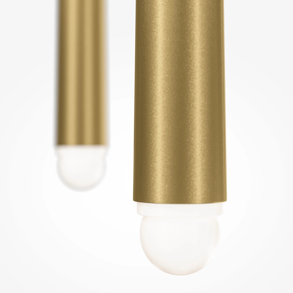 Lampada a sospensione Maytoni Cascade LED 3 luci ottone