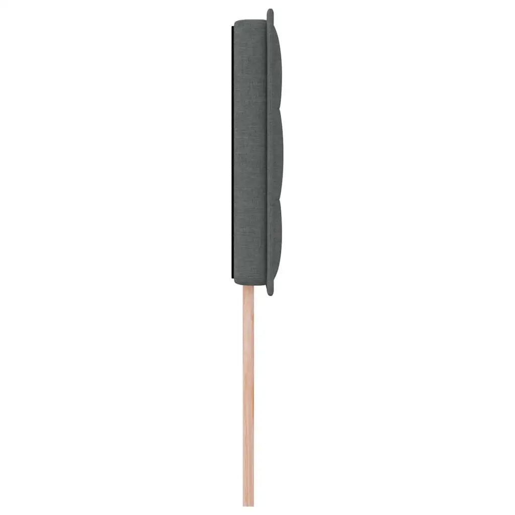 Testiera | Testata Grigio scuro 80 cm Tessuto