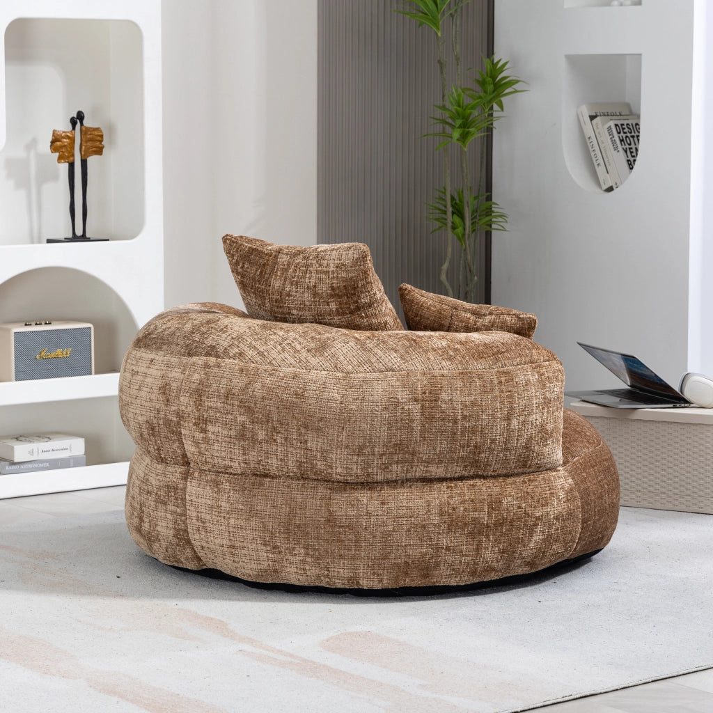 Divano Poltrona Gaming con Cuscini ¨C MINIMAL ¨C Tessuto Chenille, Singolo