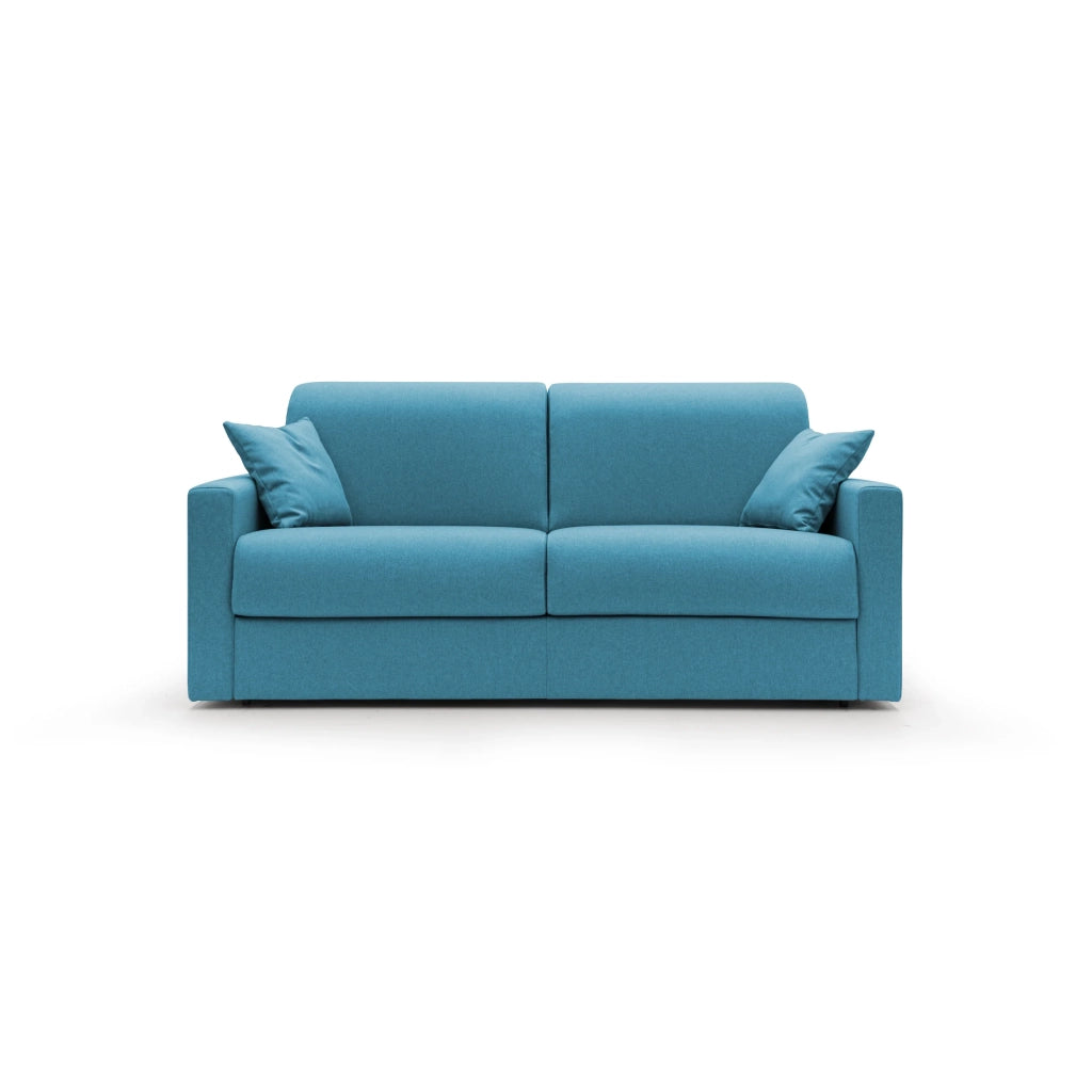 Chris Divano letto matrimoniale tessuto impermeabile 186 cm azzurro