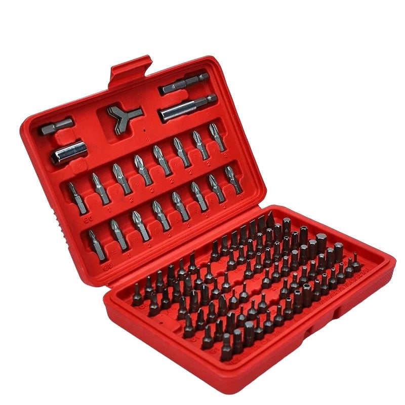 Kit 100 Inserti Giravite Cacciavite punte Trapano Avvitatore 100 Pezzi  70730