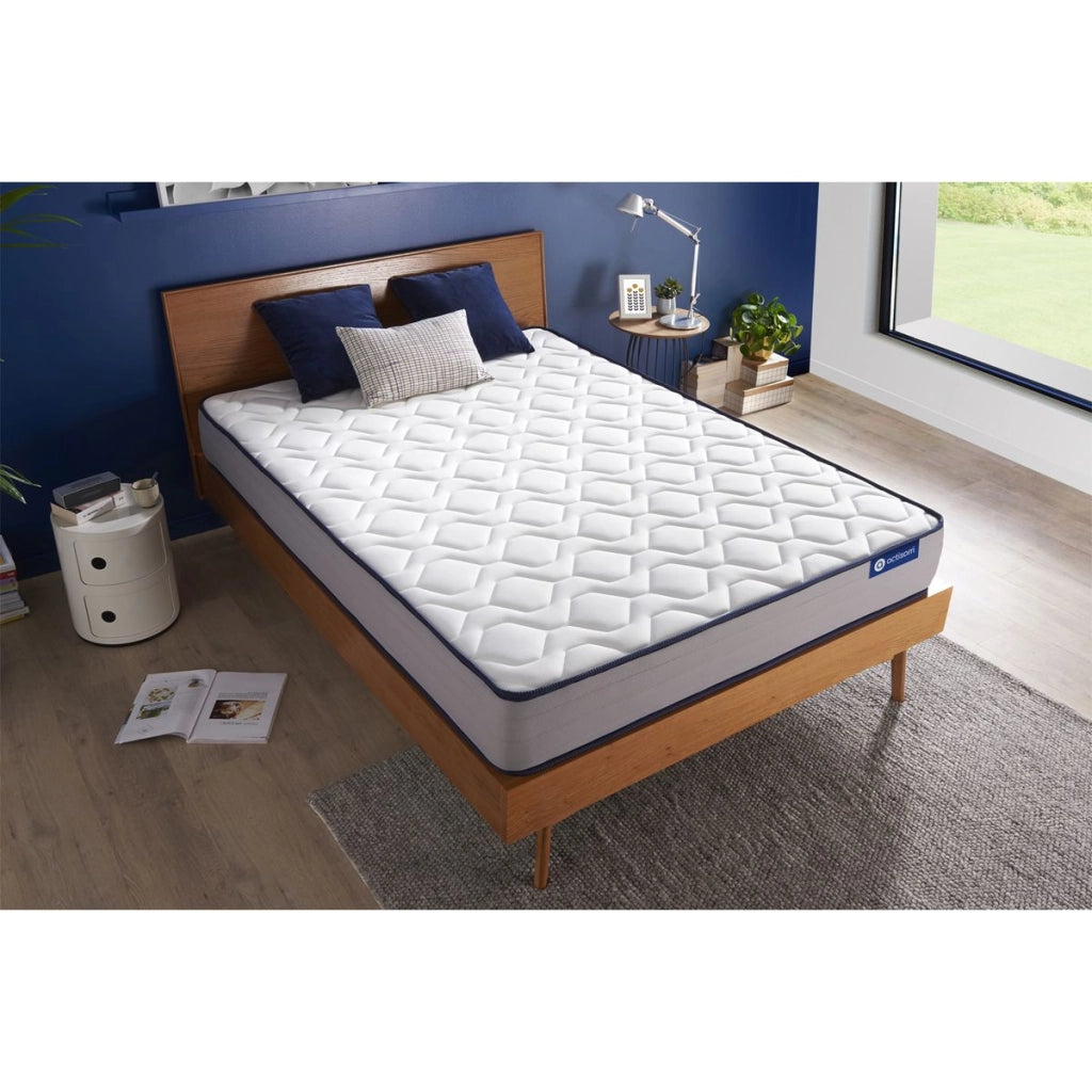 Materasso matrimoniale Actiflex form 180x210cm - Spessore : 22cm - Molle insacchettate e memory foam - Rigido