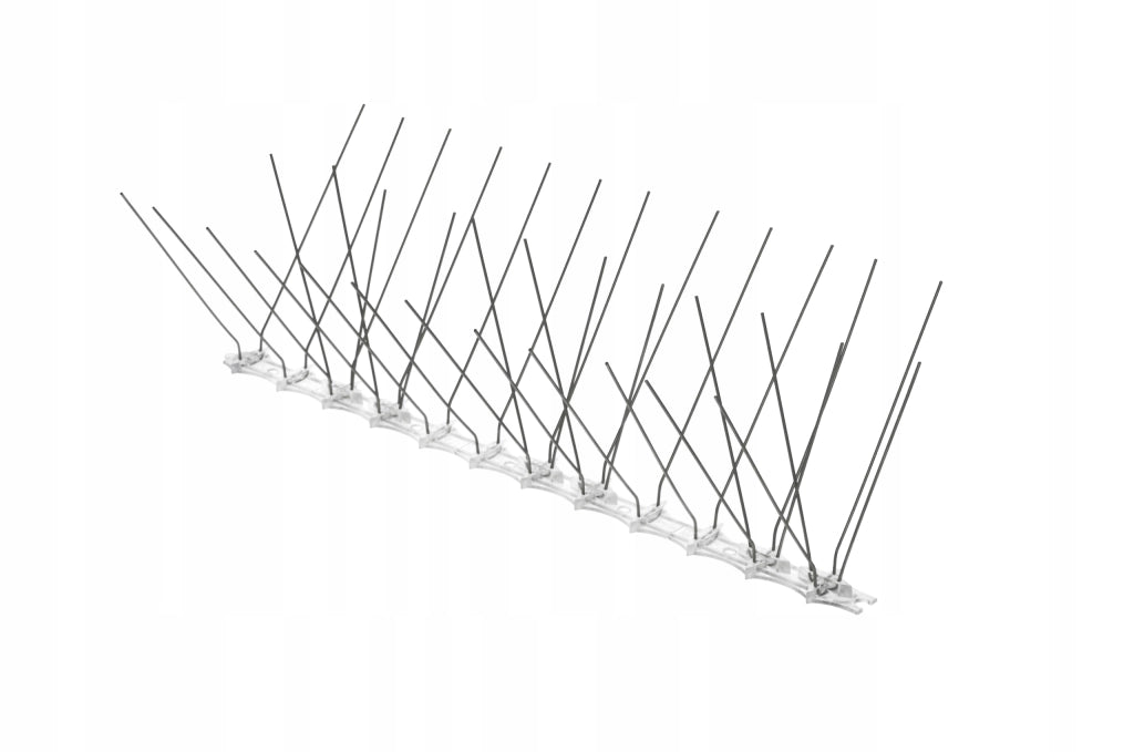KADAX Punte anti-piccioni in acciaio inox, 20 cm, dense e resistenti, 9 pezzi, 3M