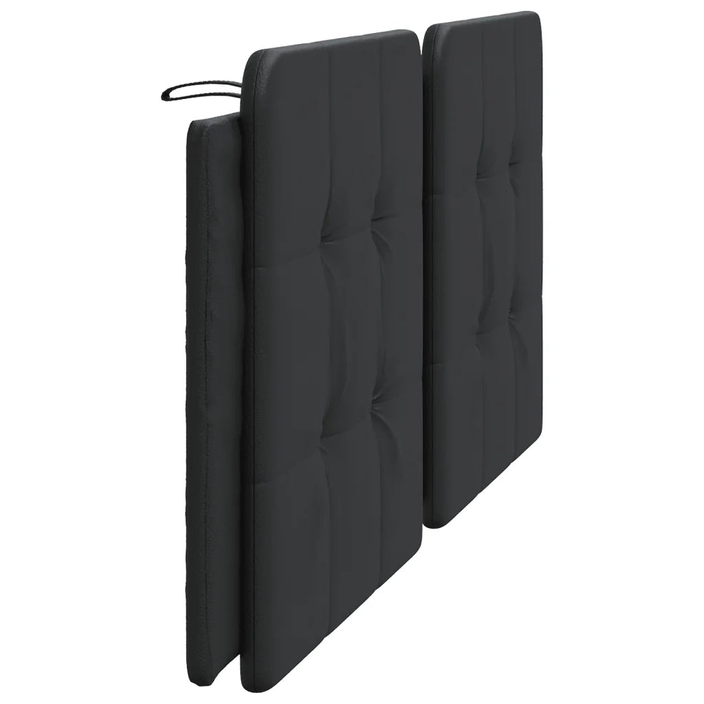 Coussin de tête de lit Zadar noir 200 cm similicuir